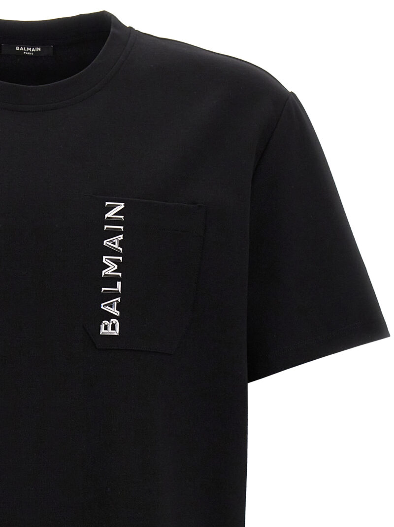 Logo T-shirt Man BALMAIN Black