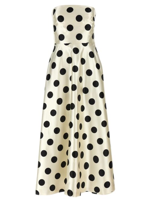 'Cippo' dress MAX MARA STUDIO White/Black