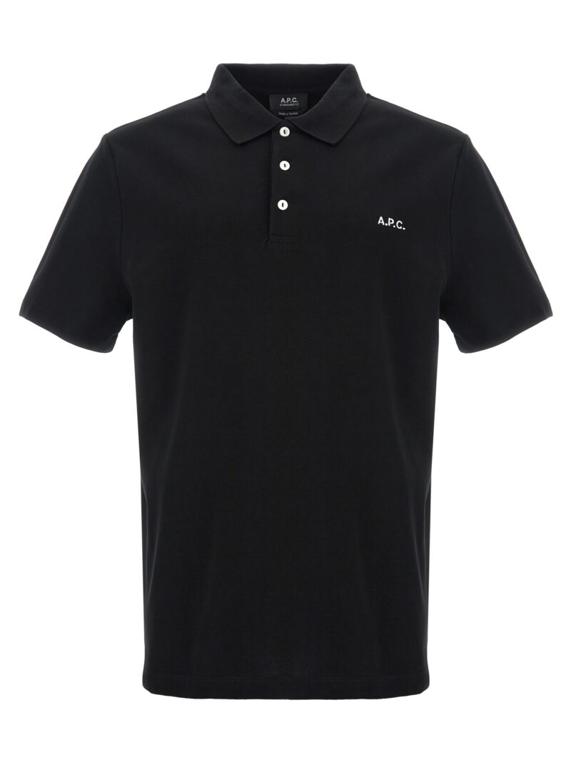 'Standard' polo shirt A.P.C. Black