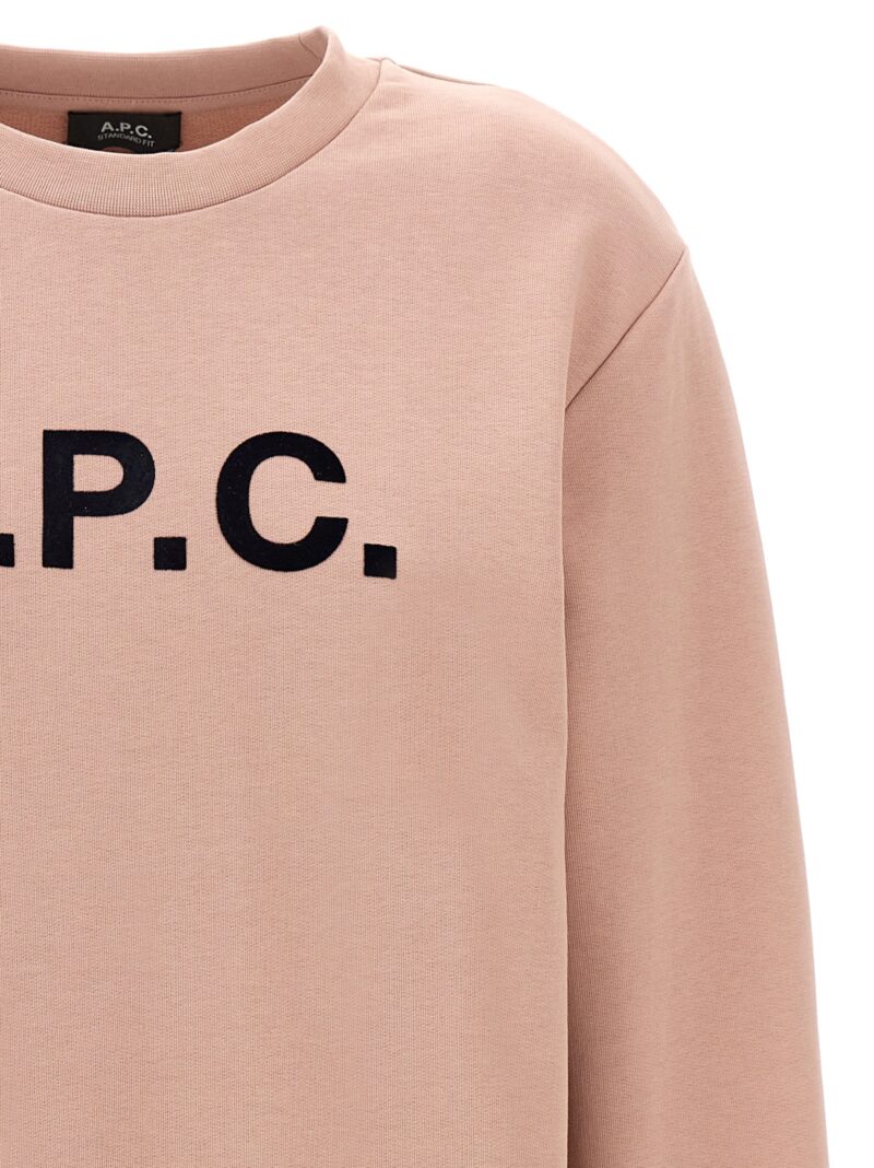 Logo sweatshirt Woman A.P.C. Pink