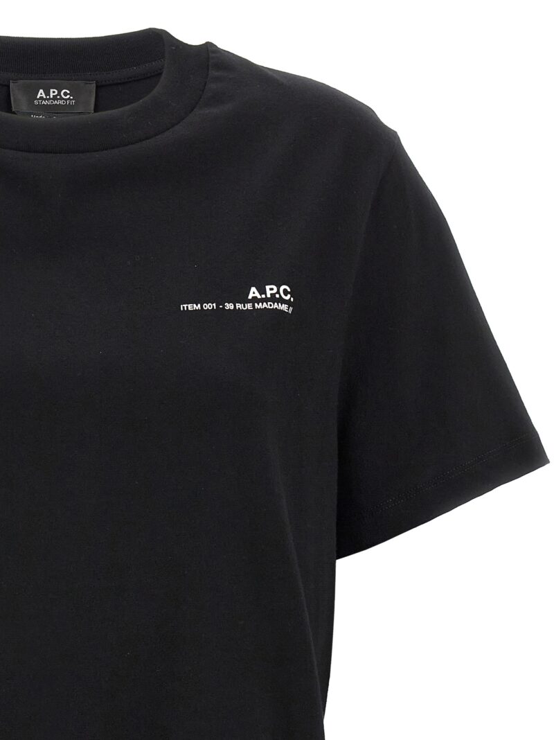 'Cohbo' T-shirt Woman A.P.C. White/Black