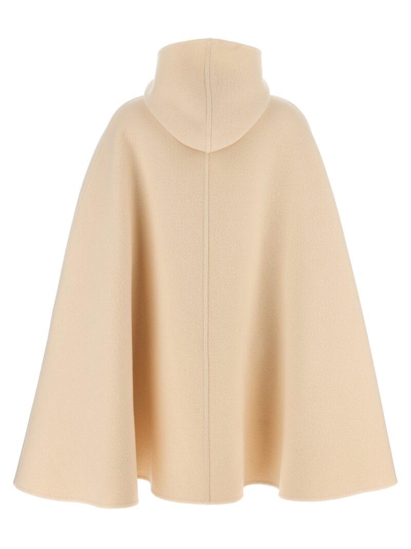 Hooded cape CTD214F274D7520145 FABIANA FILIPPI Beige