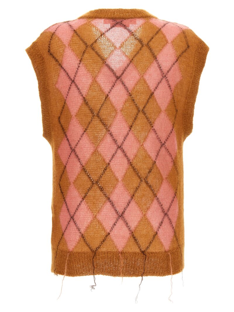 Diamond-shaped vest CVMG0129Q0UFU175ARC33 MARNI Multicolor