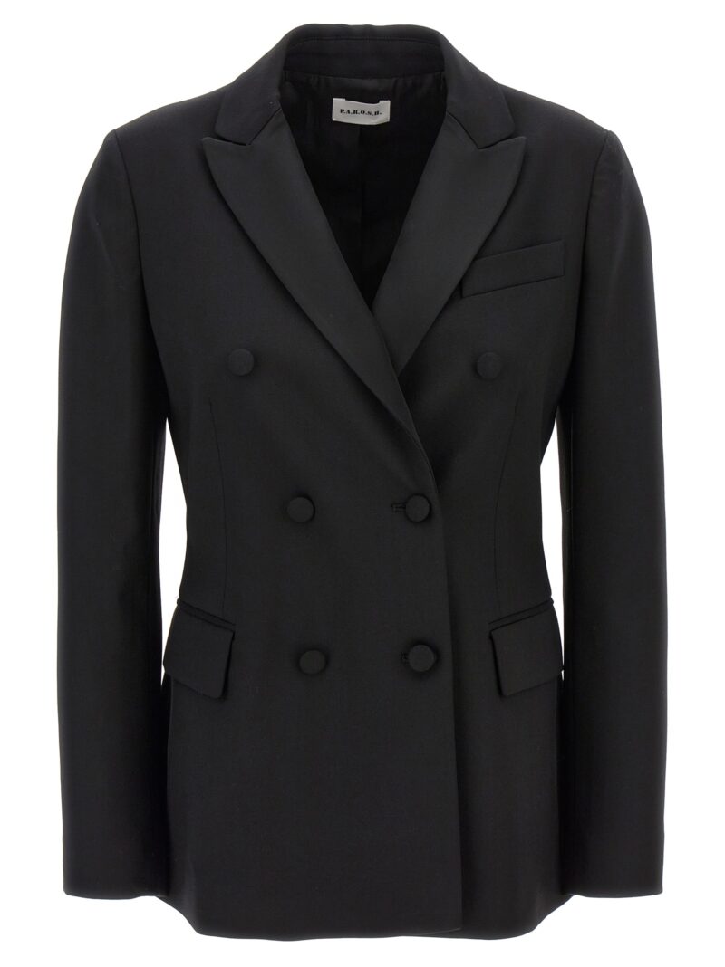 'Liliuxy24' blazer P.A.R.O.S.H. Black