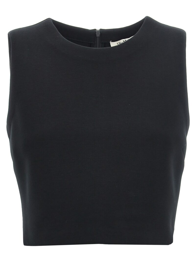 'Dazzy' cropped top MAX MARA 'S Black