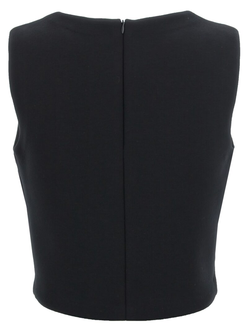 'Dazzy' cropped top DAZZY001 MAX MARA 'S Black