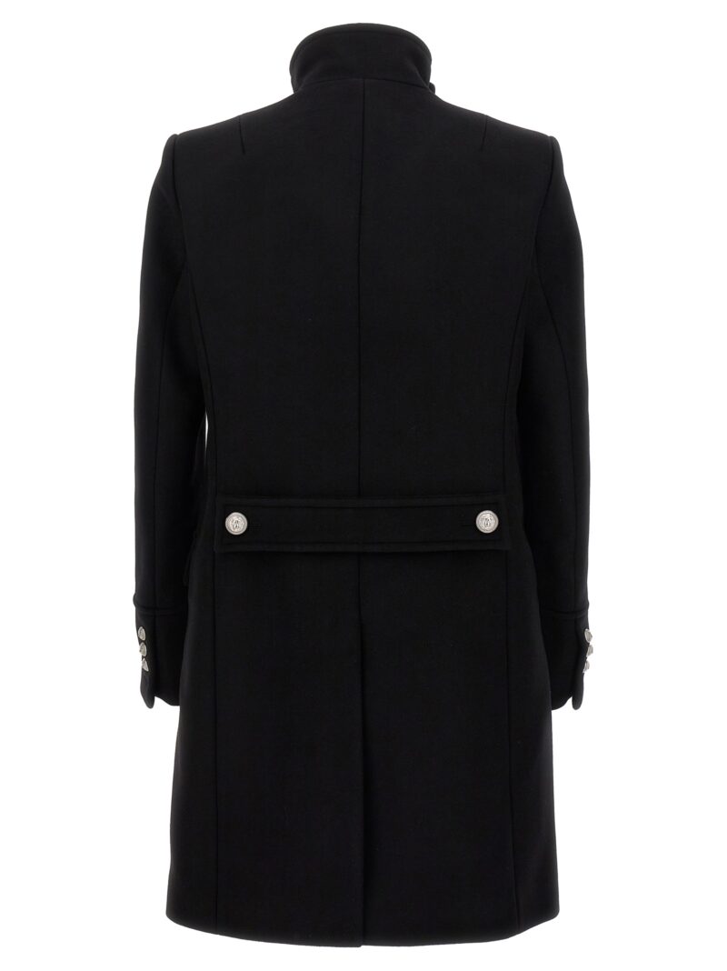 'Officier' Wool Coat DH1UC005WB720PA BALMAIN Black