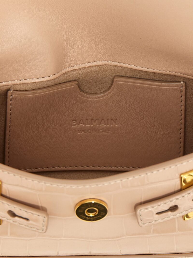 'B-Buzz 19' handbag 100% calf leather (Bos Taurus) BALMAIN Beige