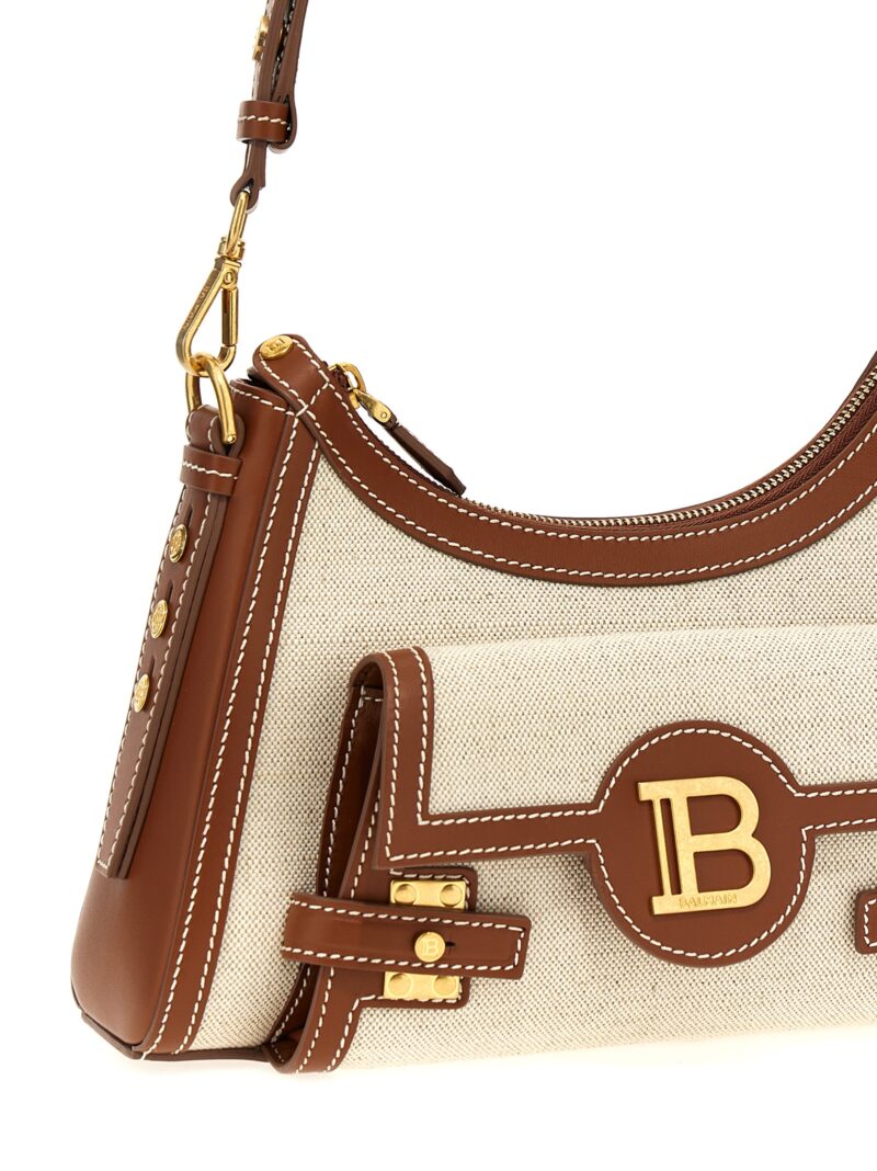 'B-Buzz Hobo' shoulder bag Woman BALMAIN Brown