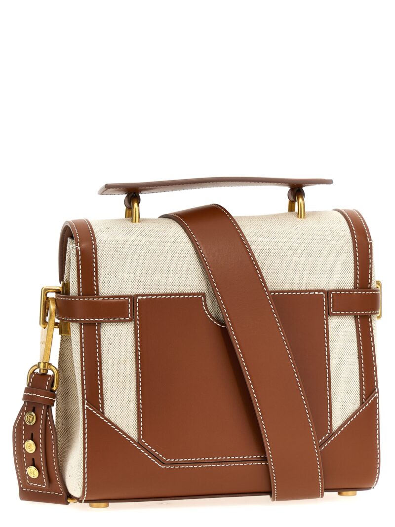 'B-Buzz 23' handbag DN1DB530TCFEGEM BALMAIN Beige