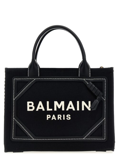 'B-Army' shopping bag BALMAIN White/Black