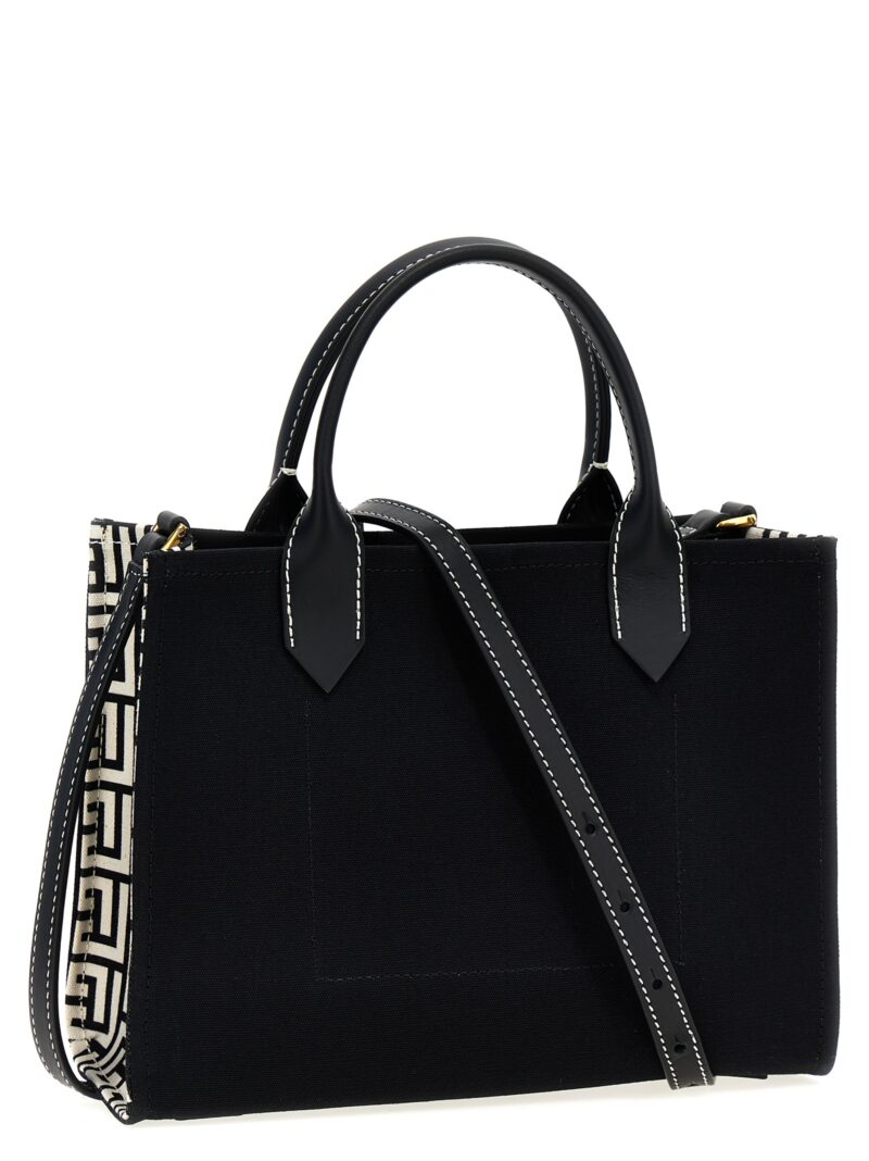 'B-Army' shopping bag DN1FE809TPACGFE BALMAIN White/Black