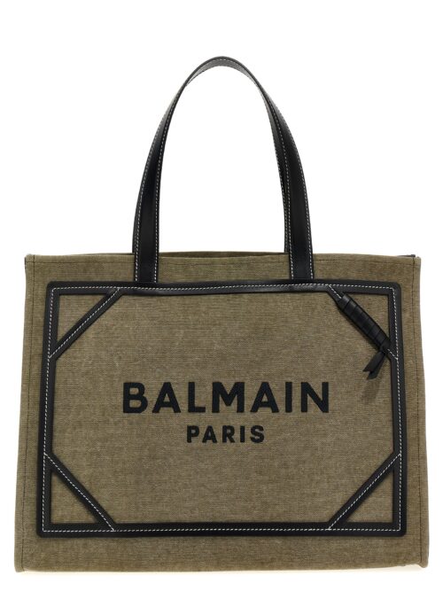 'B-Army Medium' shopping bag BALMAIN Green