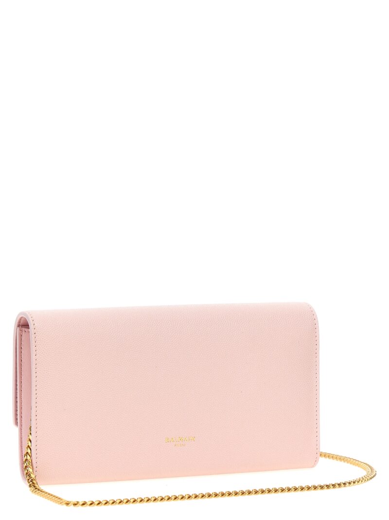 'Emblem' clutch DN1ON225LGSR4AO BALMAIN Pink