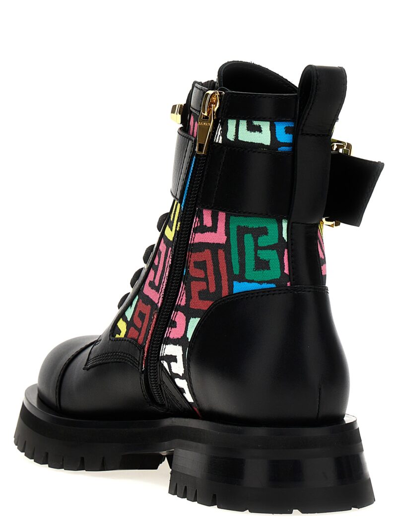 'Charlie' ankle boots Woman BALMAIN Multicolor