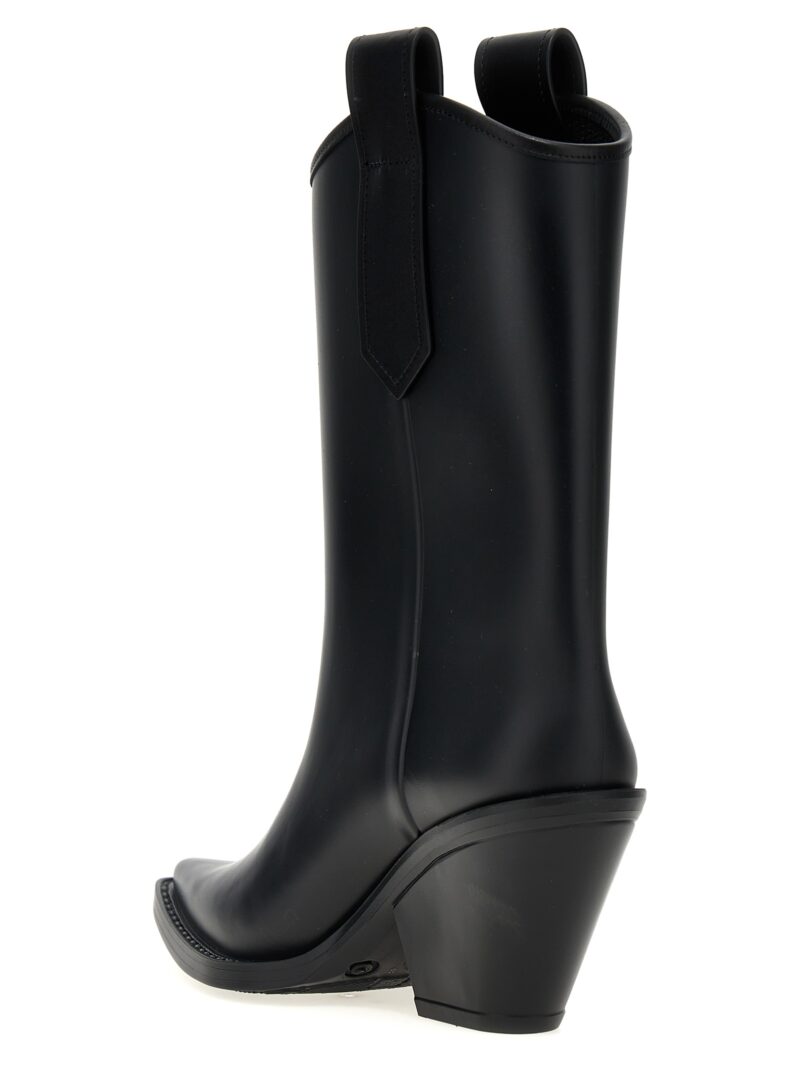 'Tess PB' ankle boots Woman BALMAIN Black