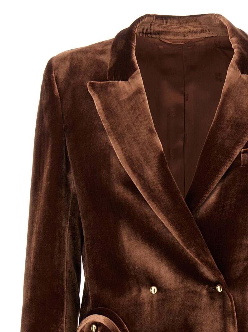 'Afterglow Everyday' blazer Woman BLAZÉ MILANO Brown