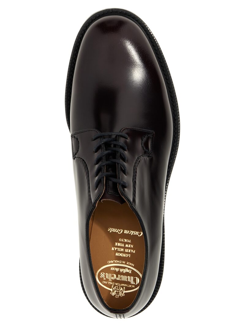 'Shannon' lace up shoes 100% cow leather (Bos Taurus) CHURCH'S Bordeaux