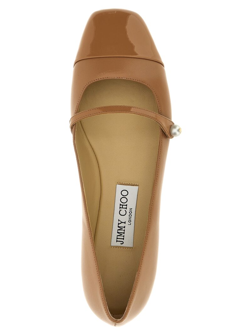 'Elisa' ballet flats 85% le 5% sa 5% pl 5% me JIMMY CHOO Beige