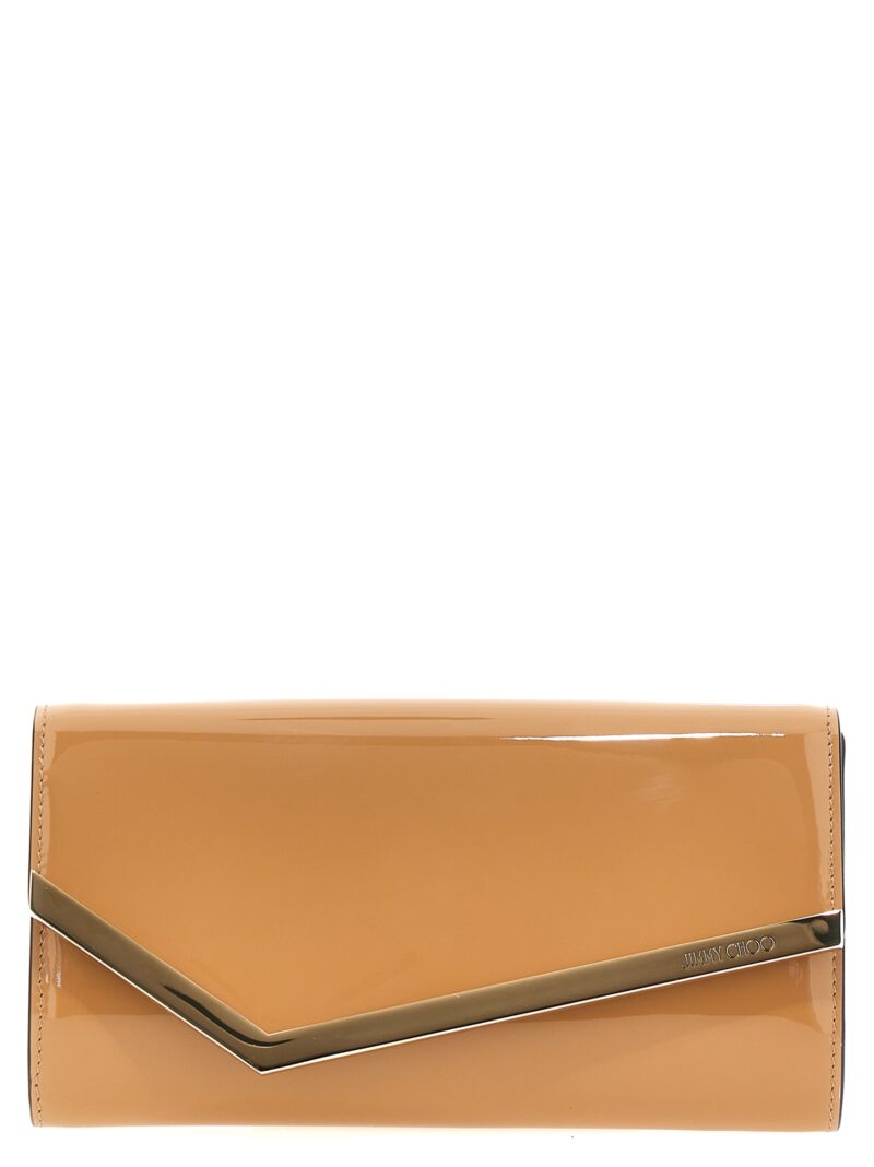 'Emmie' clutch JIMMY CHOO Beige