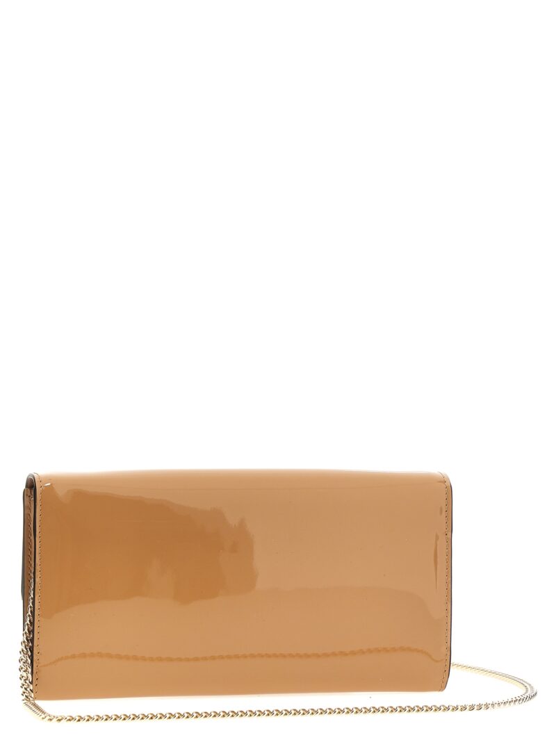 'Emmie' clutch EMMIEPATBISCUITLIGHTGOLD JIMMY CHOO Beige