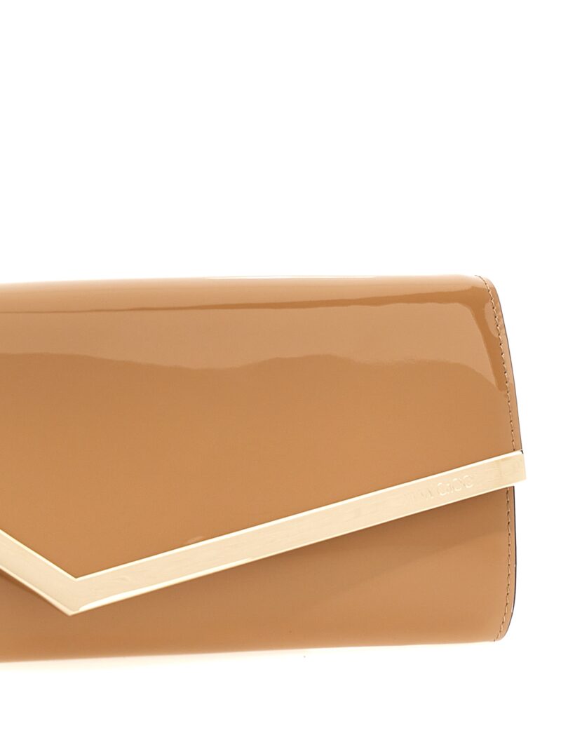 'Emmie' clutch Woman JIMMY CHOO Beige