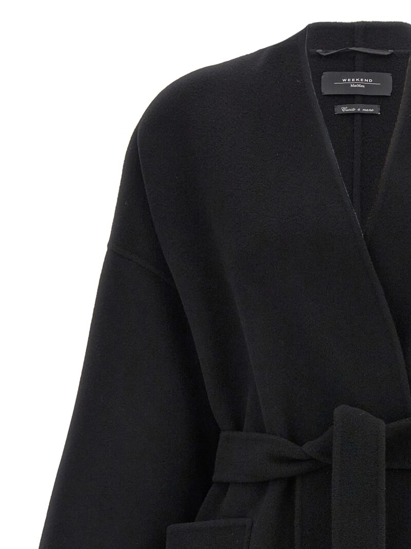 'Eris' coat Woman WEEKEND MAX MARA Black