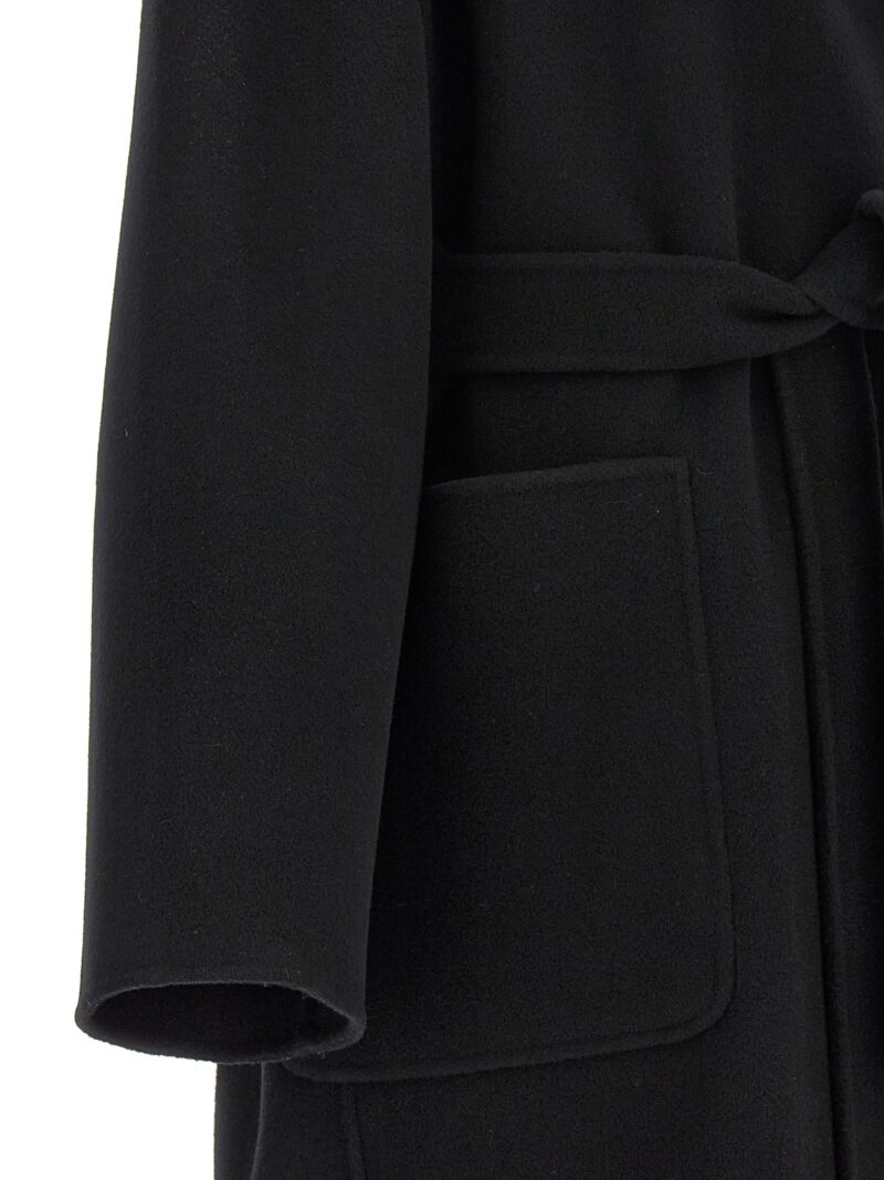 'Eris' coat 100% virgin wool WEEKEND MAX MARA Black