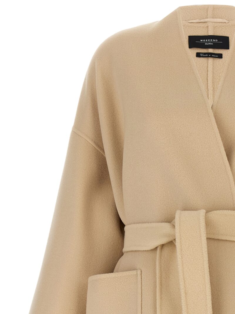 'Eris' coat Woman WEEKEND MAX MARA Beige