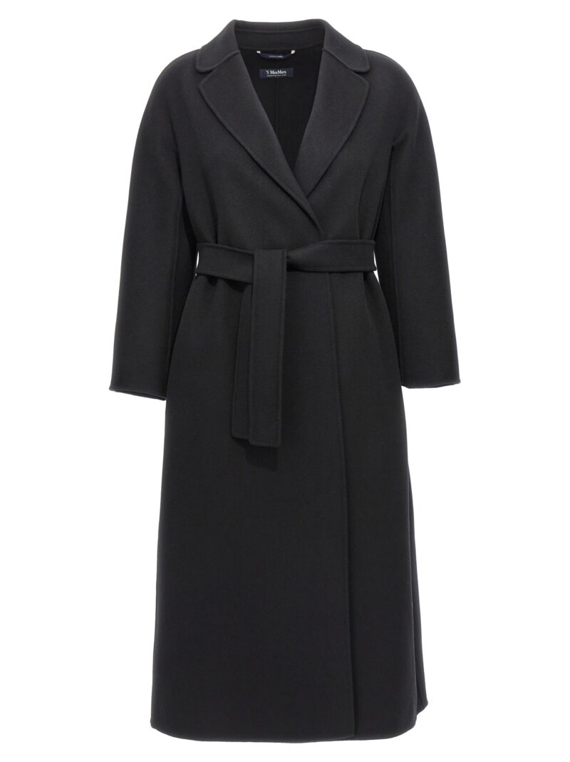 'Esturia' coat MAX MARA 'S Black