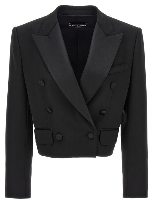 'Tuxedo' short blazer DOLCE & GABBANA Black