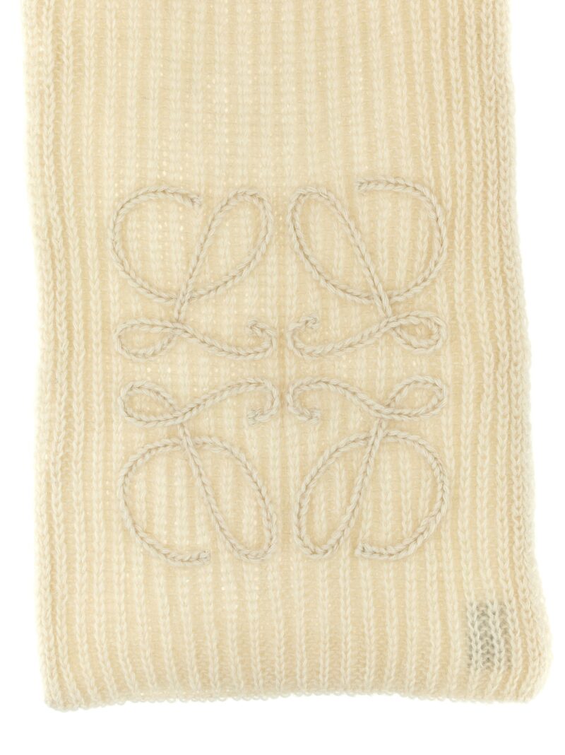 'Anagram' scarf F811487X532100 LOEWE White