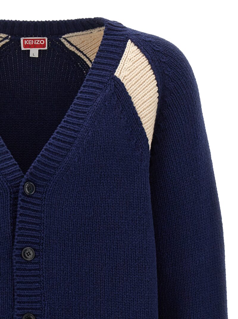 'RWS' cardigan Man KENZO Blue