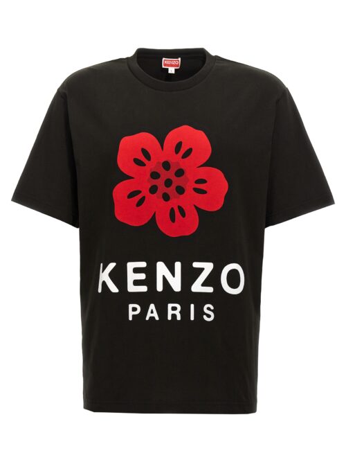 'Stampa fiore' T-shirt KENZO Black