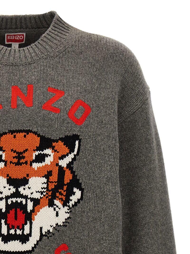 'Lucky Tiger' sweater Man KENZO Gray