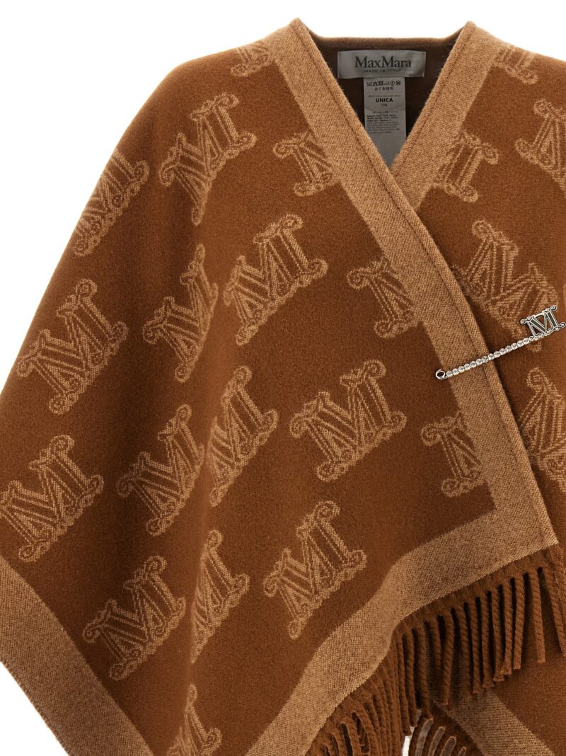 'Frine' cape Woman MAX MARA Brown