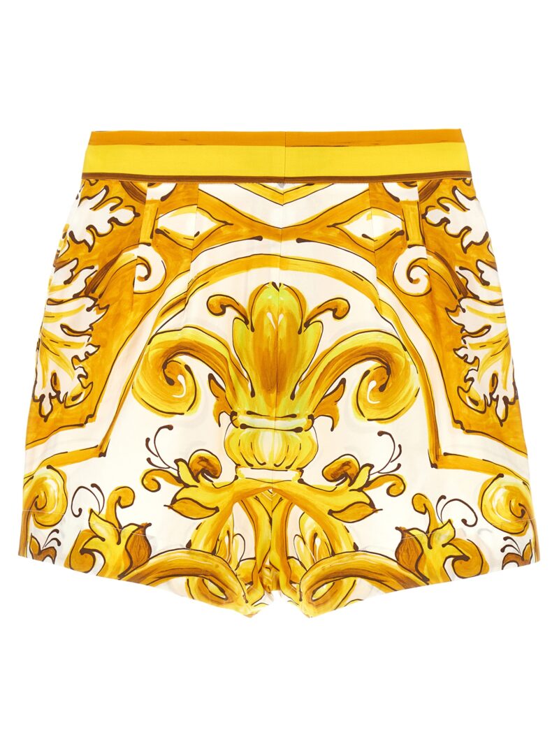 'Maiolica' shorts FTBVITFI5JVH55DQ DOLCE & GABBANA Yellow