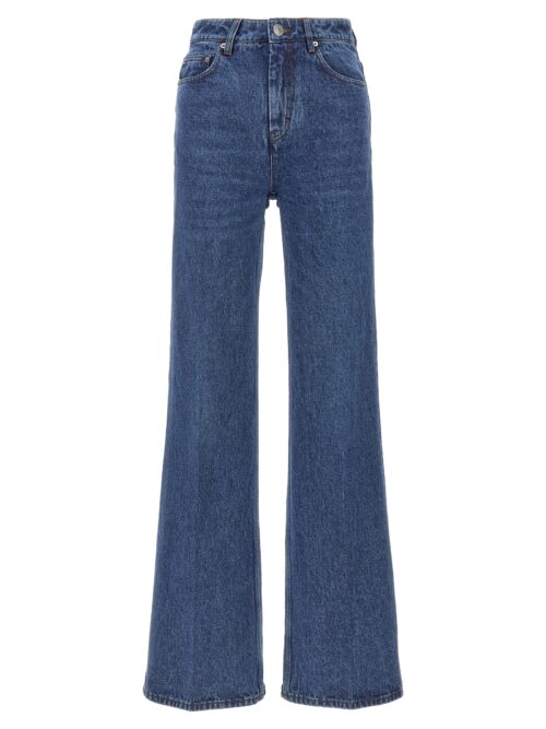 Flared jeans AMI PARIS Blue