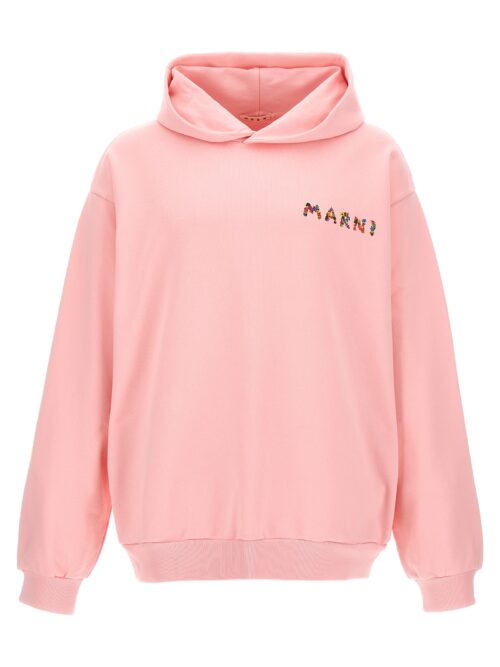 'Collage Bouquet' hoodie MARNI Pink