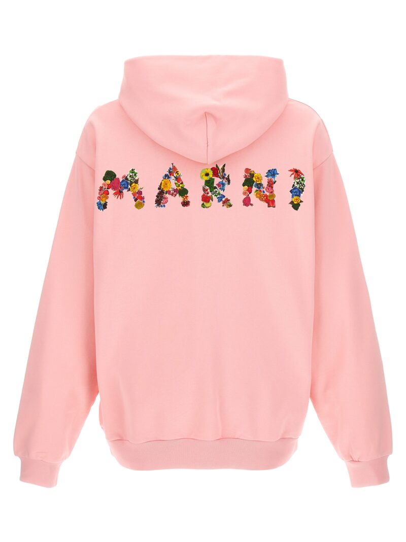 'Collage Bouquet' hoodie FUMU0067PNUSCW60CBC16 MARNI Pink