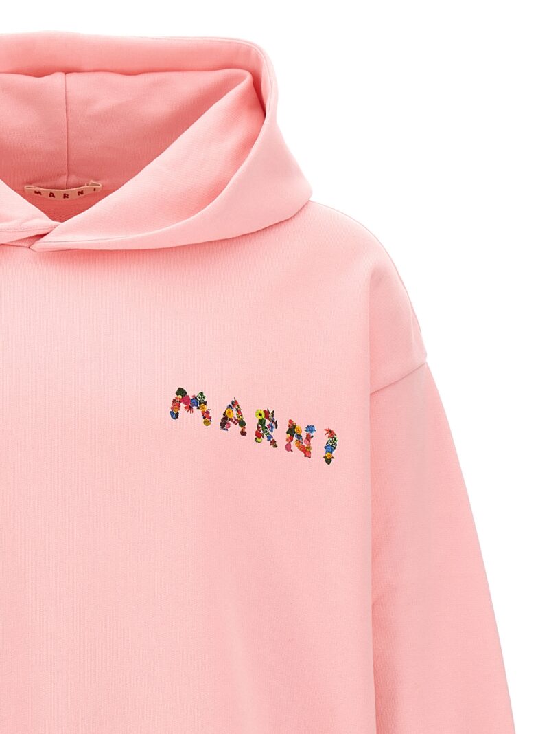 'Collage Bouquet' hoodie Man MARNI Pink