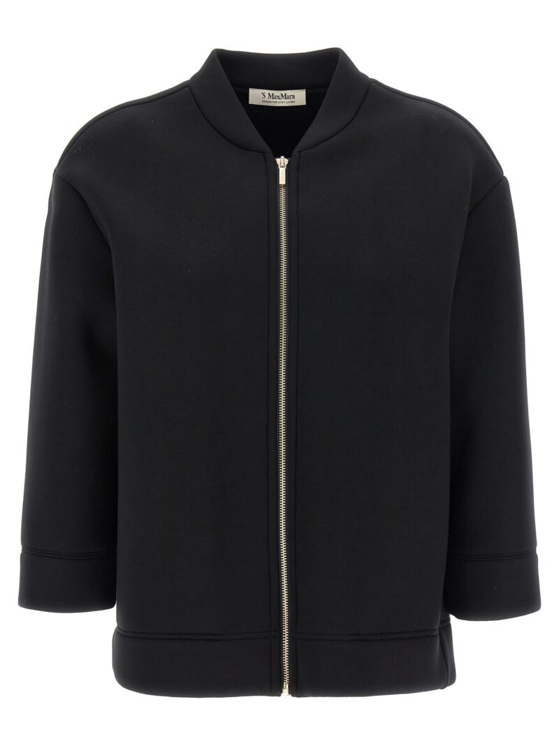 'Ghianda' bomber jacket MAX MARA 'S Black