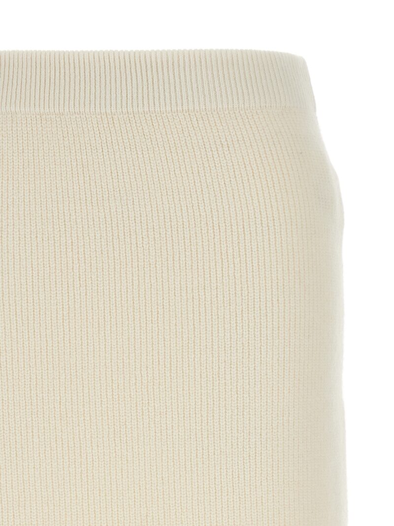 Wool midi skirt Woman FABIANA FILIPPI White