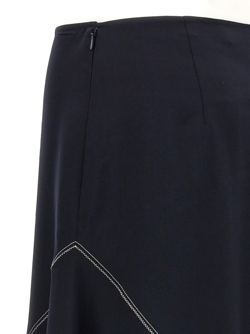 'Tropical' skirt 100% wool MARNI Blue