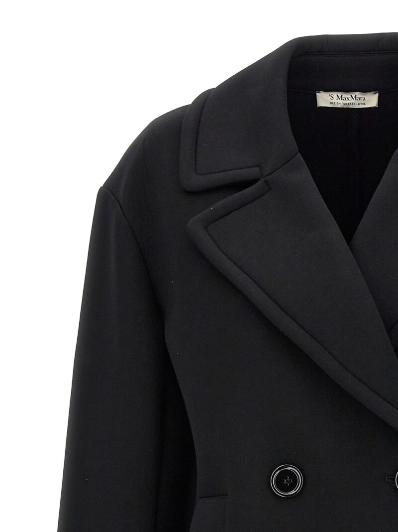 'Gradi' coat Woman MAX MARA 'S Black