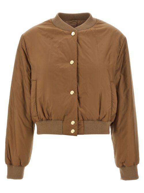 'Greenbi' bomber jacket MAX MARA THE CUBE Beige