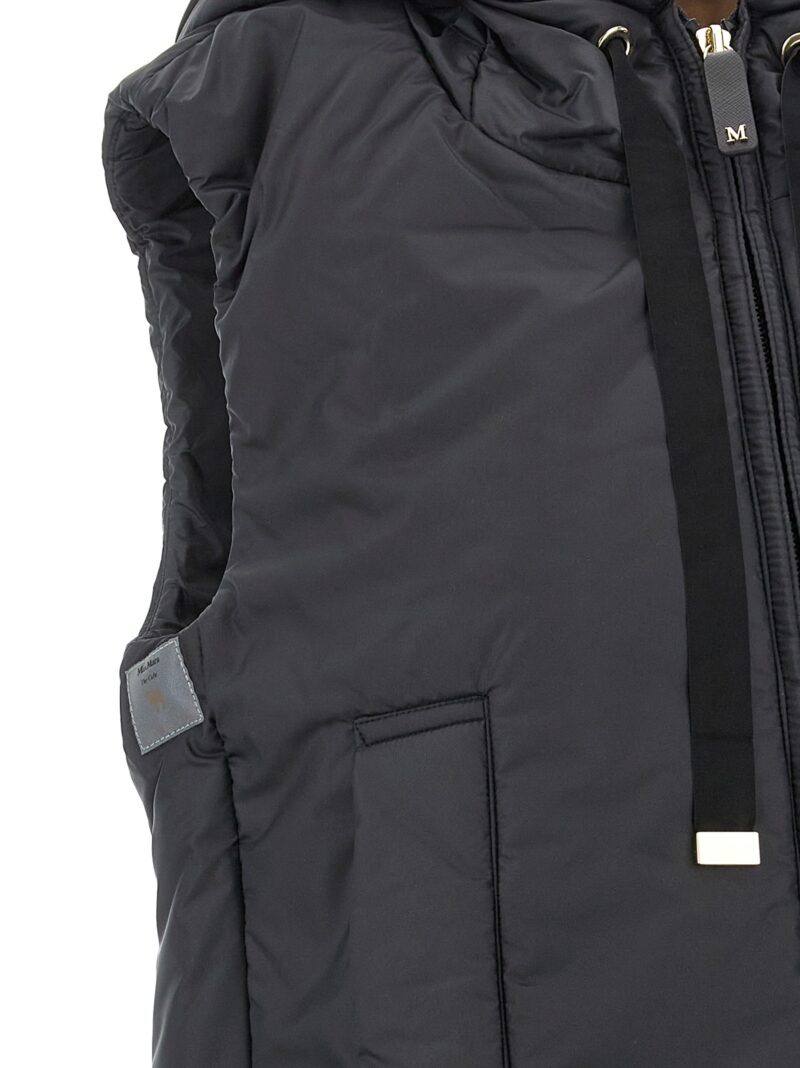 'Greengo' Padded Vest 100% polyester MAX MARA THE CUBE Black