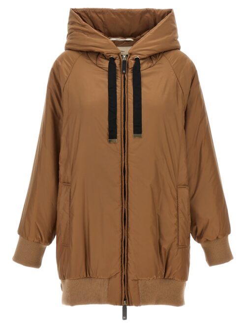 'Greenma' down jacket MAX MARA THE CUBE Beige