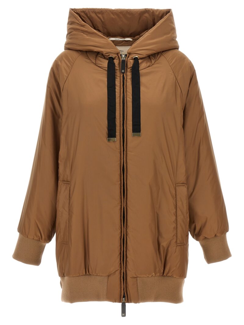 'Greenma' down jacket MAX MARA THE CUBE Beige