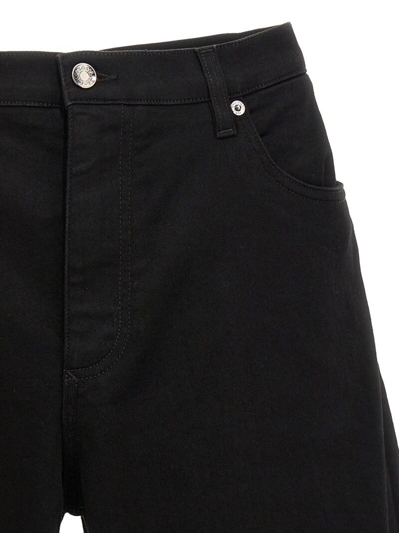 Stretch denim bermuda shorts Man DOLCE & GABBANA Black